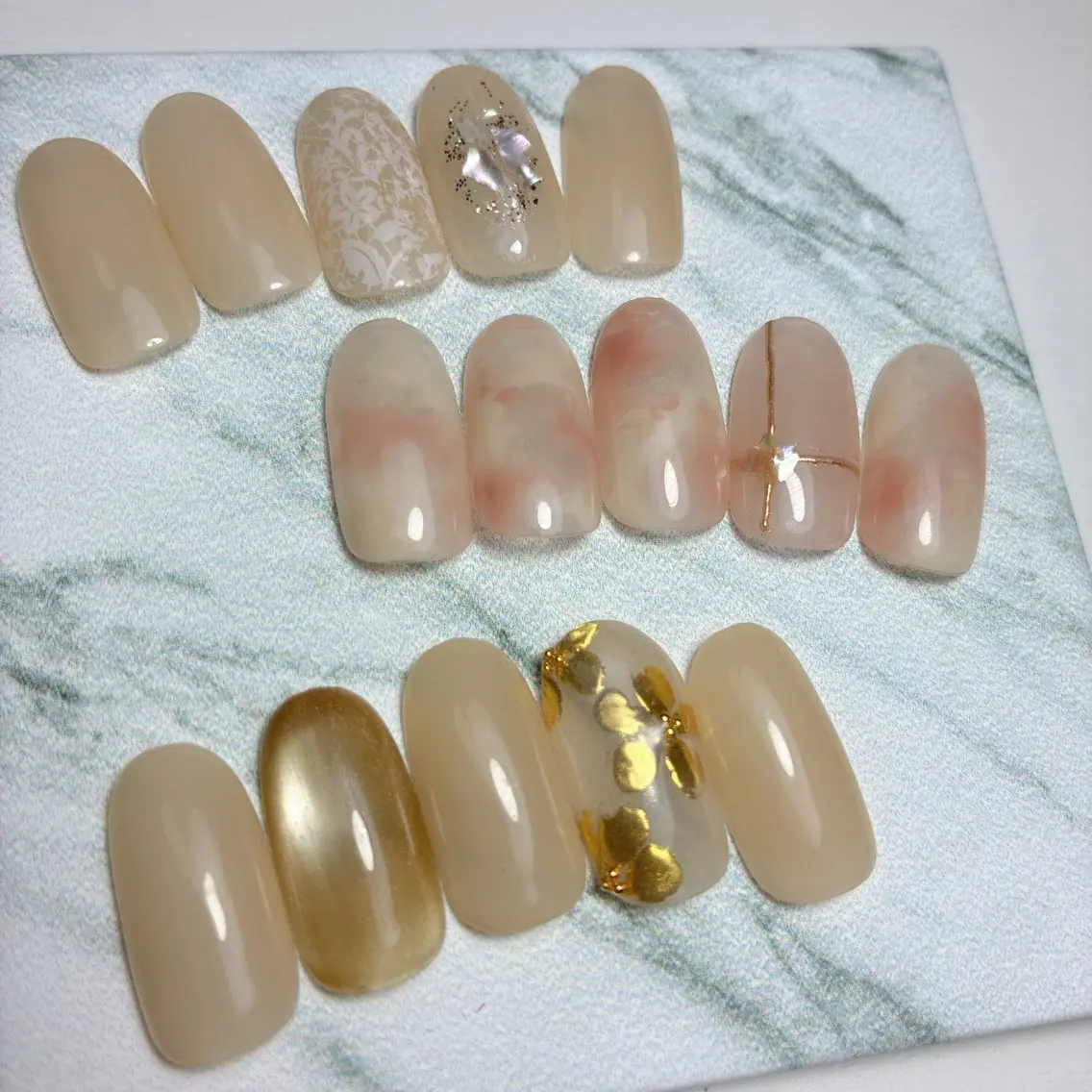 ネイル フットネイル 氷ネイル・うるうるネイル マグネットネイル メンズネイル ニュアンスネイル ハンドネイル nail salon anoneのネイルデザイン