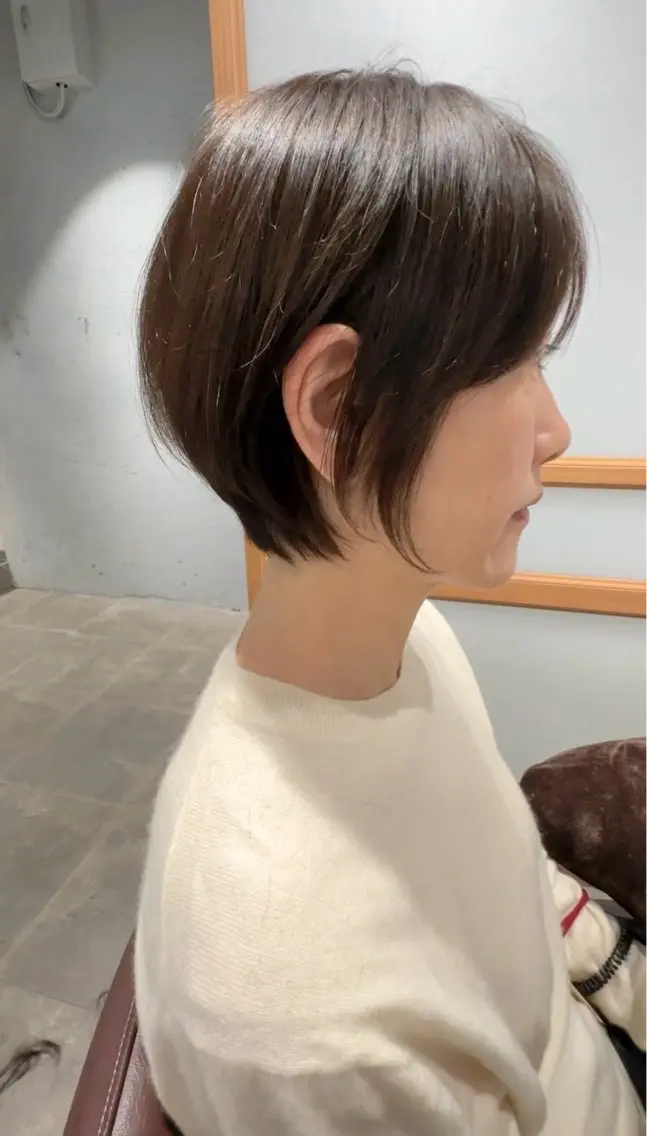 ショート 丸みショート ショートヘア 伊藤 慎吾のヘアスタイル