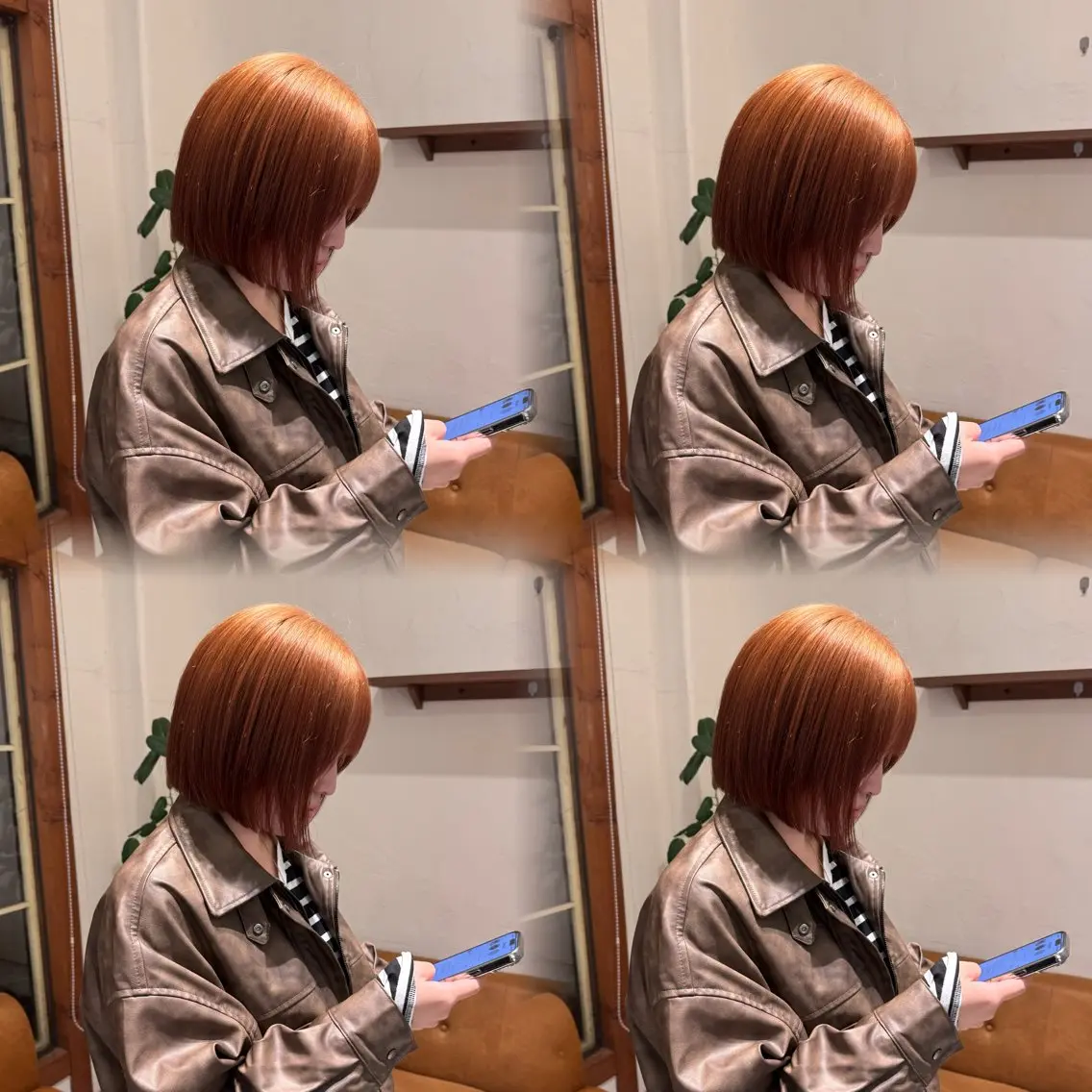 ショート カラー ヘアカラー MEGU/layer cut/透明感カラーのヘアスタイル