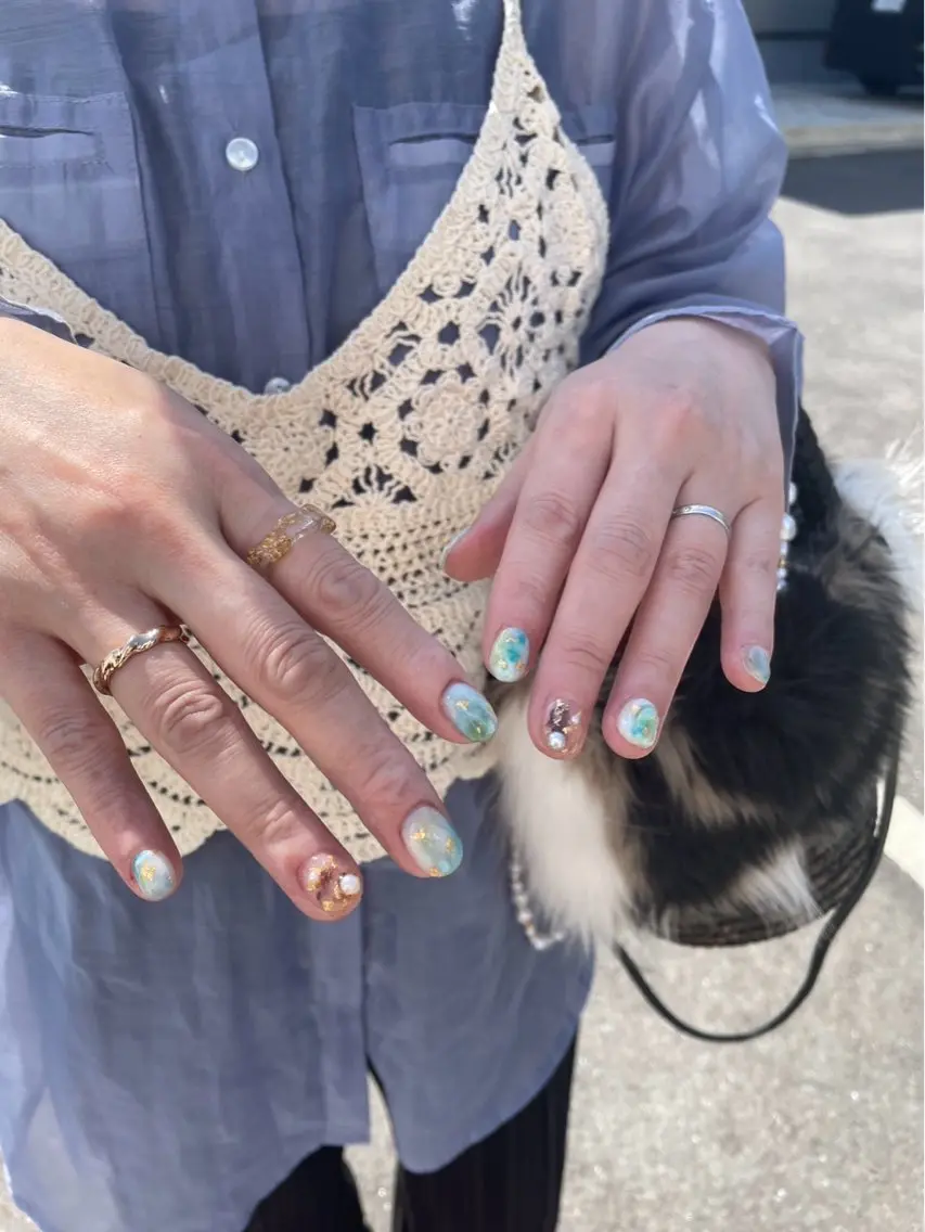 ネイル ハンドネイル morunail nailのネイルデザイン