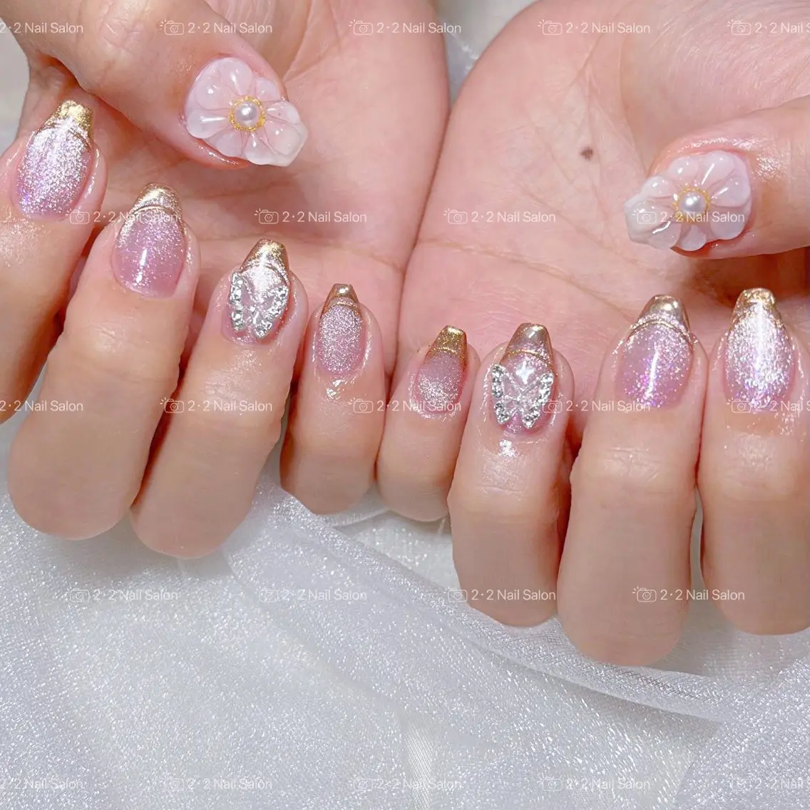 ネイル 🦋y y Nail 🤍のネイルデザイン