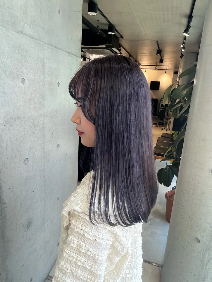 セミロング カラー aren ／透明感colorのヘアスタイル