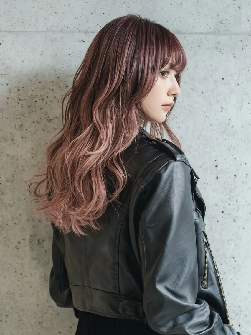 ロング カラー ヘアカラー トリートメント 池袋/カラー特化🎨 ロング料金なし🩵のヘアスタイル