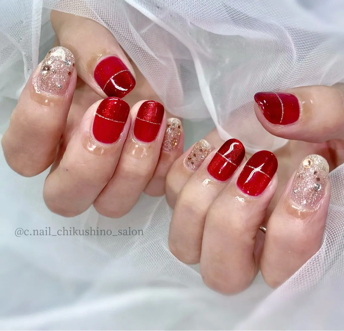 ネイル ハンドネイル C.Nail &Eyeのネイルデザイン