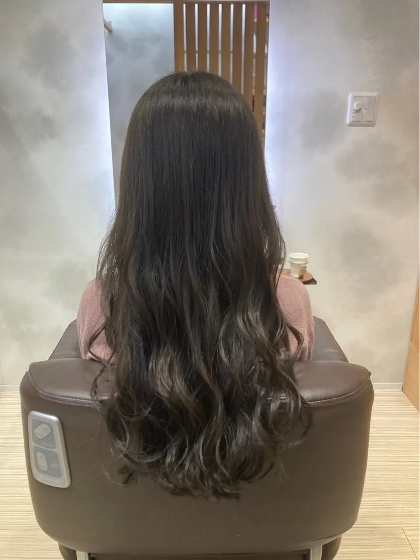 ⭐️リピート多数⭐️ 艶カラー+カシミヤトリートメントの写真