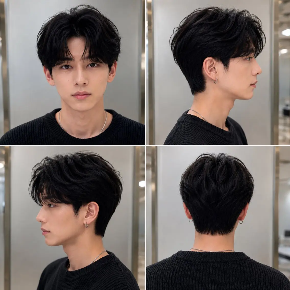 ショート カラー 韓国風ヘア ショートヘア トリートメント COAGINZA /メンズ/ERINAのヘアスタイル