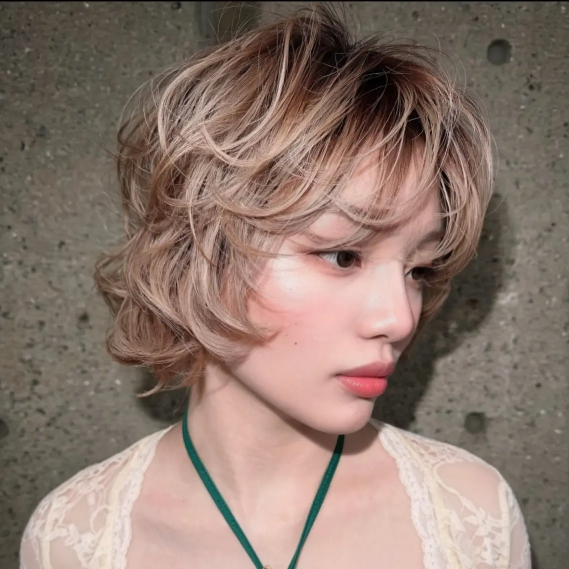 ショート パーマ レイヤー|縮毛矯正 |韓国ボブ|岡田洸太のヘアスタイル