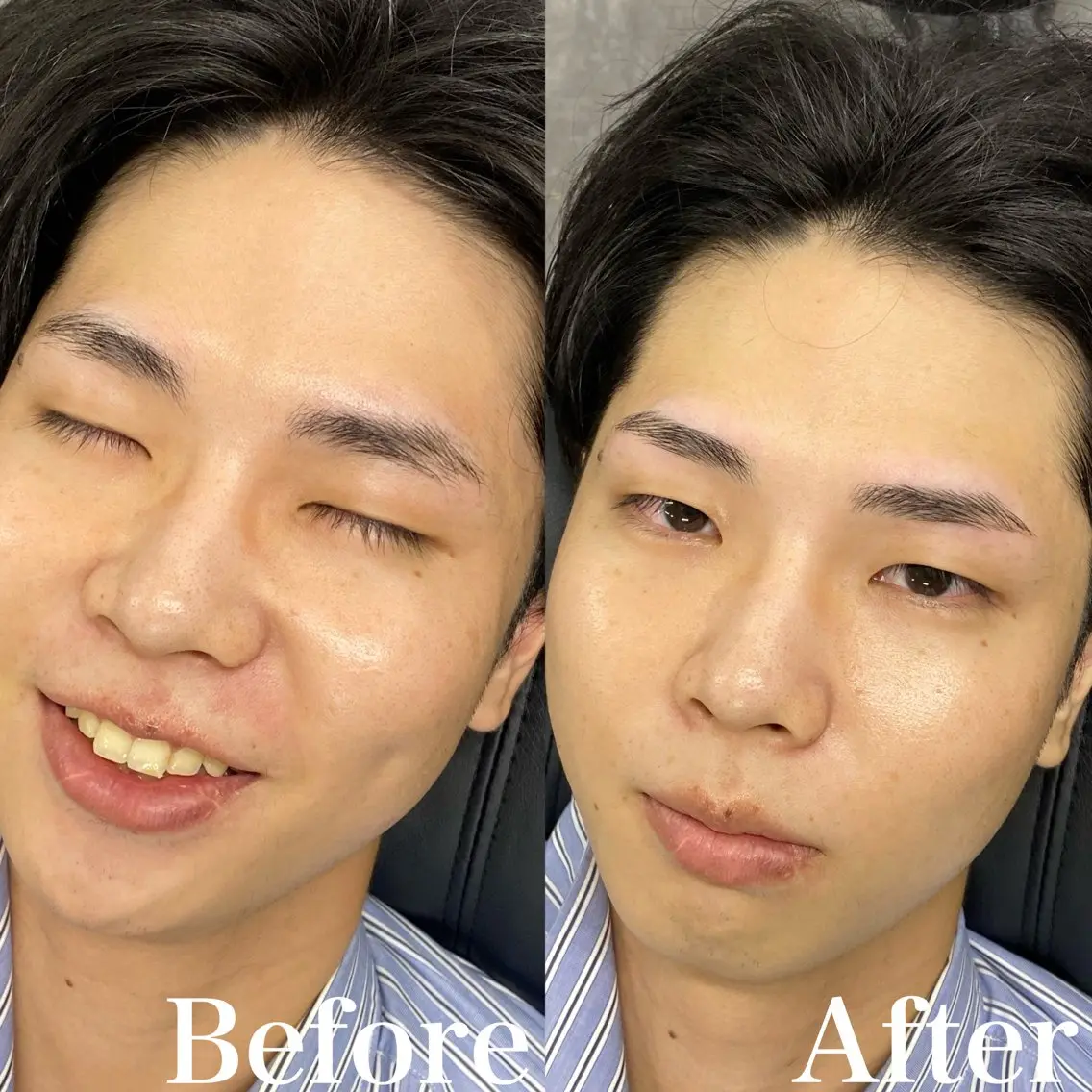メンズ アイブロウ ワックス脱毛 眉カット メンズ眉毛専門柏 Re:gidSATUの眉毛・アイブロウイメージ