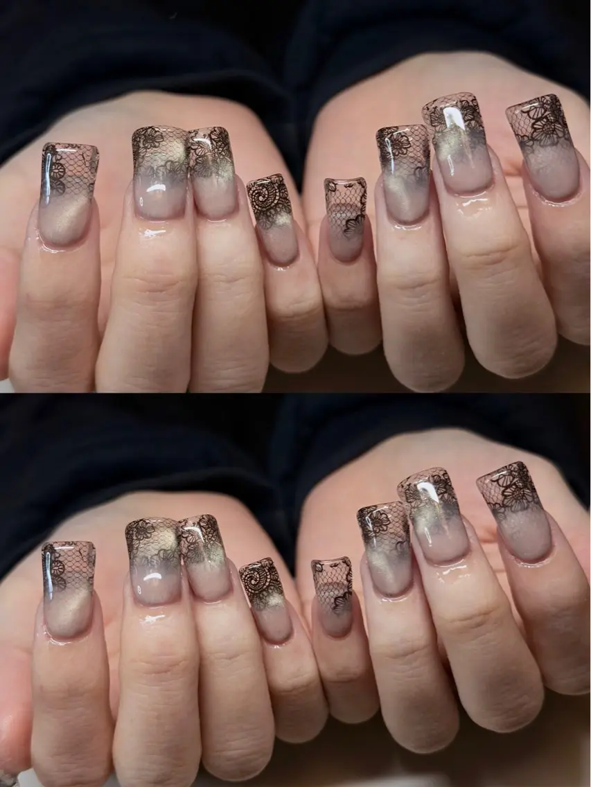 セミロング ハンドネイル Kiki / art nailのネイルデザイン