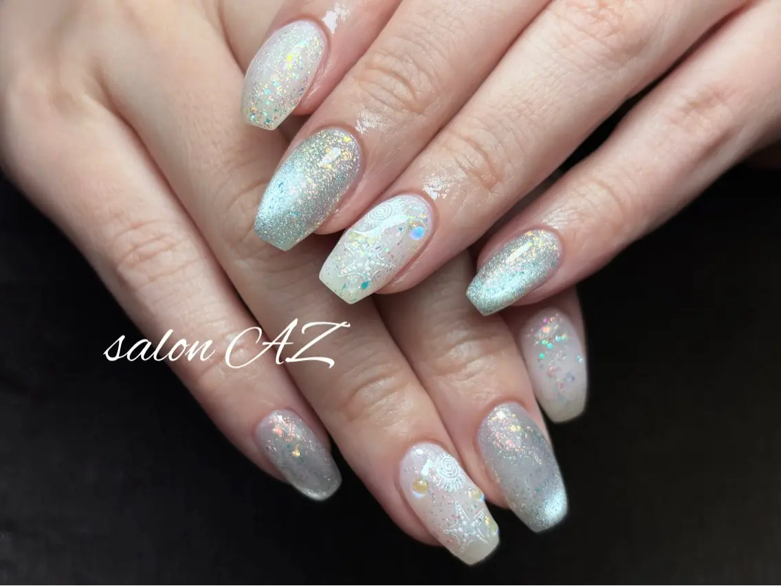 ネイル オフィスネイル ハンドネイル salon AZのネイルデザイン
