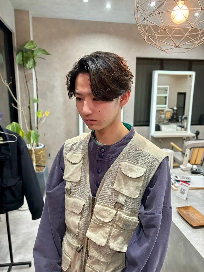 【メンズカット】＋スタイリング🔅〔※シャンプー無し〕※メンズ限定の写真