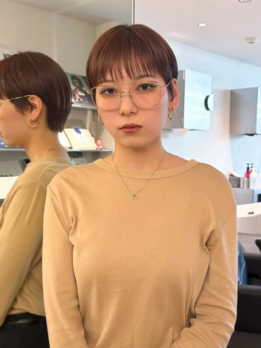 ショート ショートヘア ショートカット 塚本航のヘアスタイル