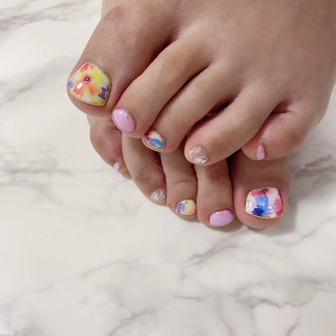 ネイル フットネイル SOL NAILのネイルデザイン