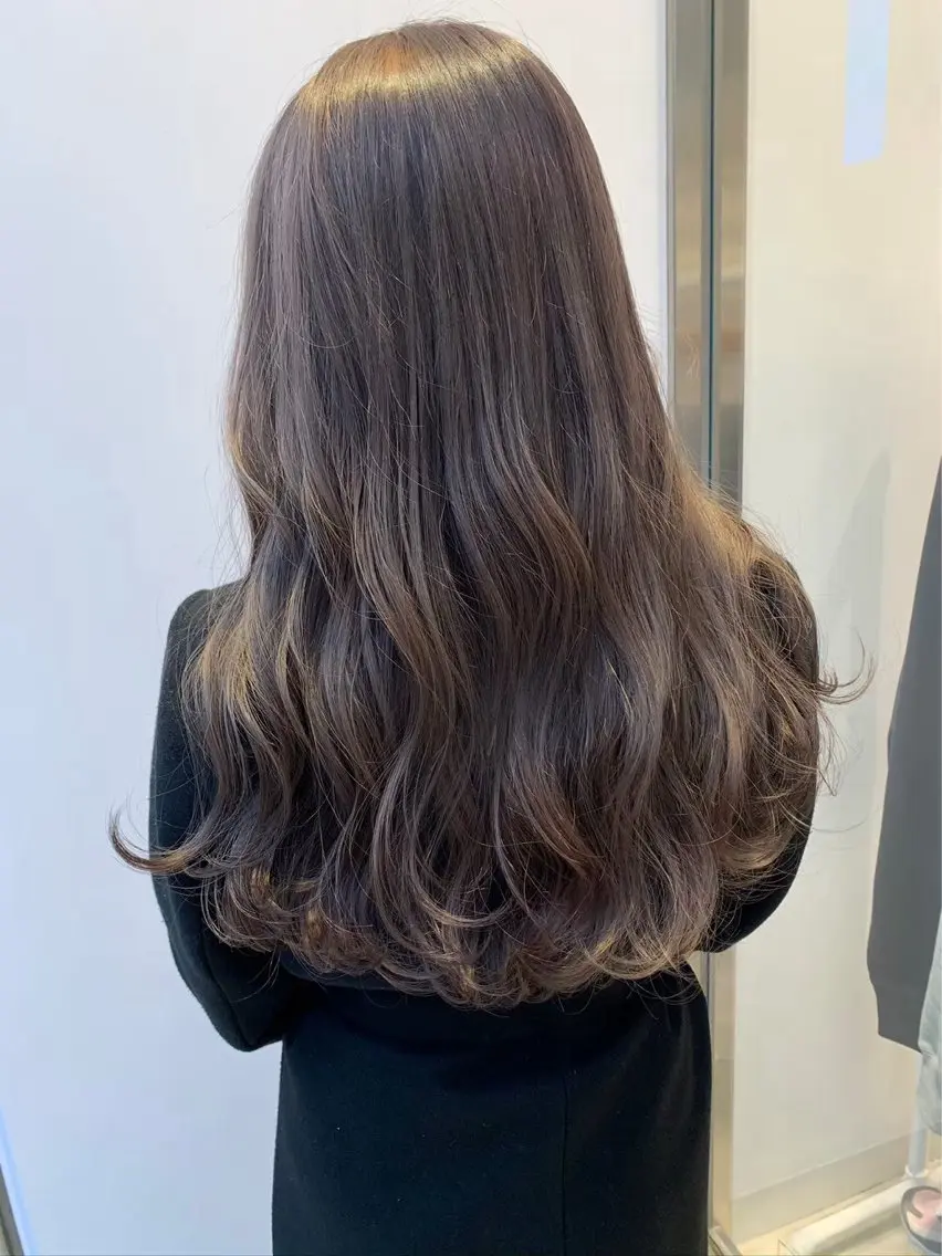 カラー 会社で浮かない ビジネスヘア/心斎橋のヘアスタイル