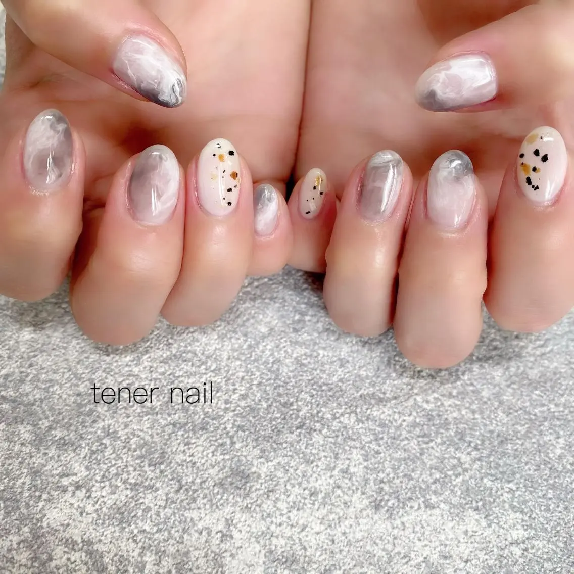 ネイル ニュアンスネイル テネルネイル tener nailのネイルデザイン