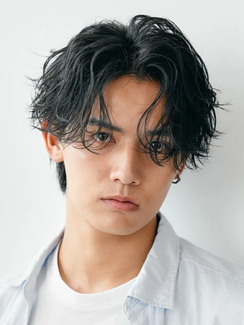 パーマ パーマ 髙橋 結羽のヘアスタイル
