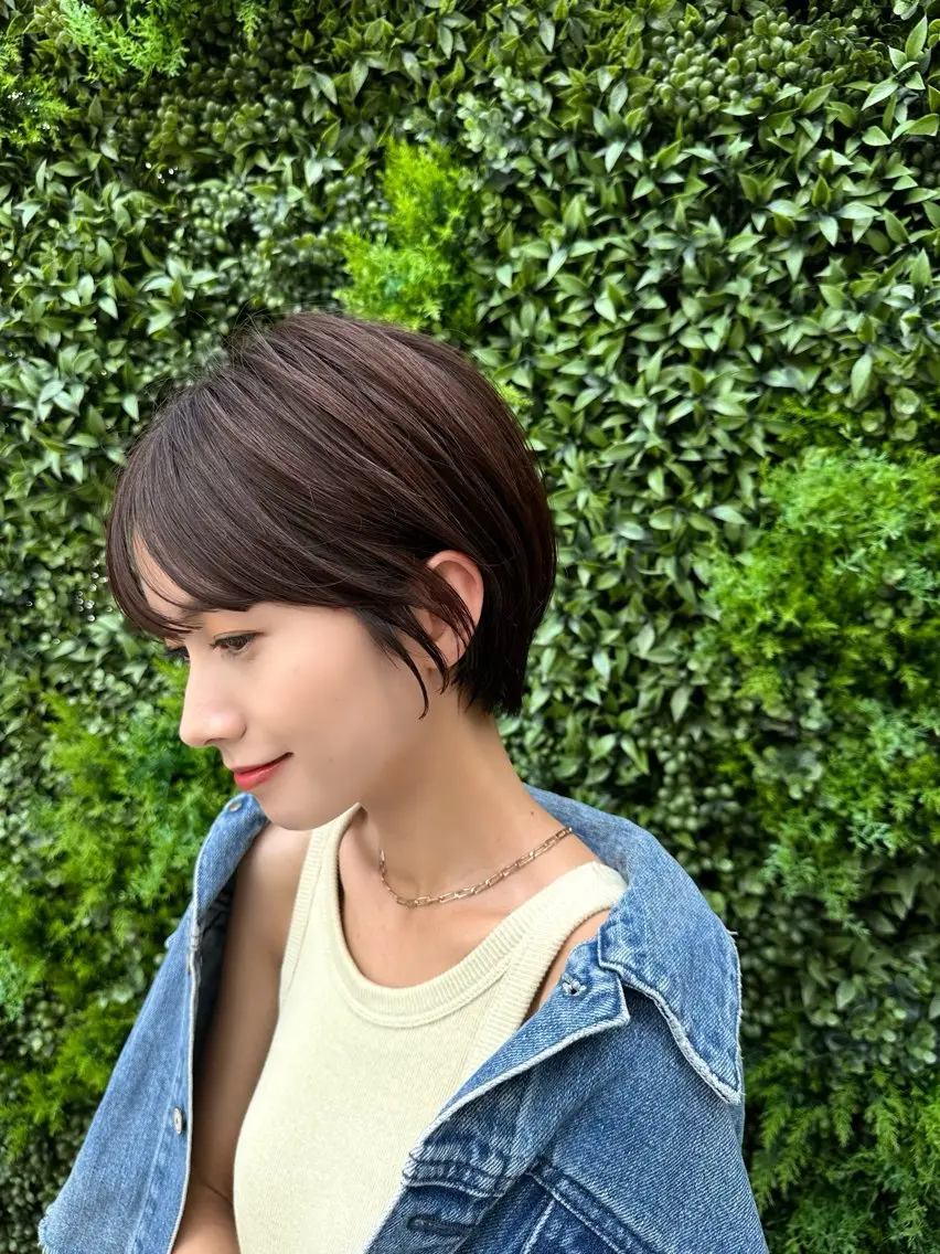 ショート ショートボブ ボブ ショートヘア 土戸　空 /似合わせカットのヘアスタイル