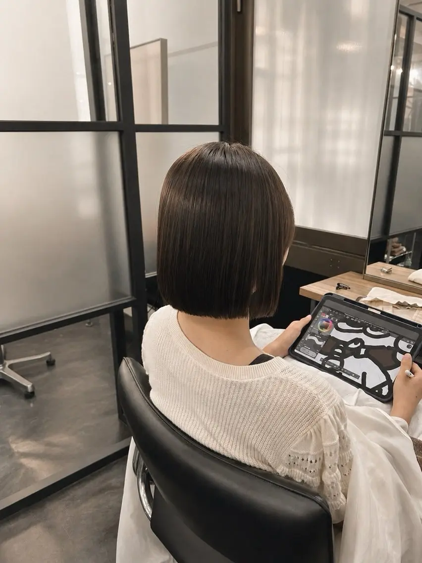 ショート 野尻 拓海のヘアスタイル