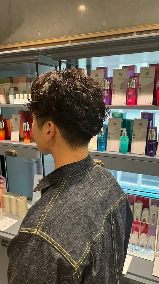 メンズ カット パーマ メンズカット パーマ飯野友喜のヘアスタイル