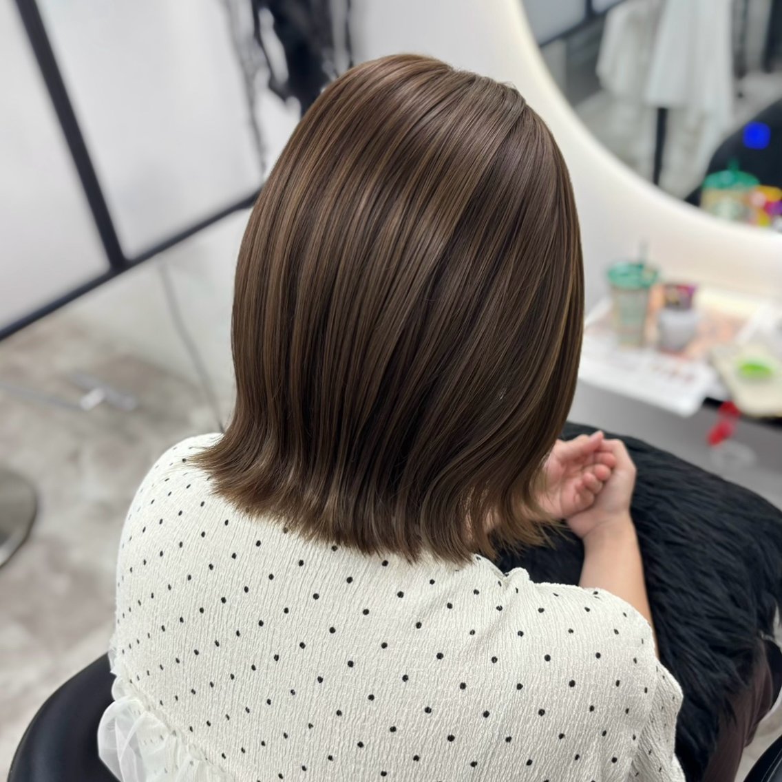 ミディアム カラー ヘアカラー Ren. 🦋デザインカラーのヘアスタイル