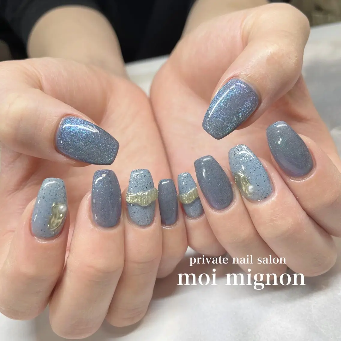 ネイル マグネットネイル ハンドネイル nailist Aki♡のネイルデザイン