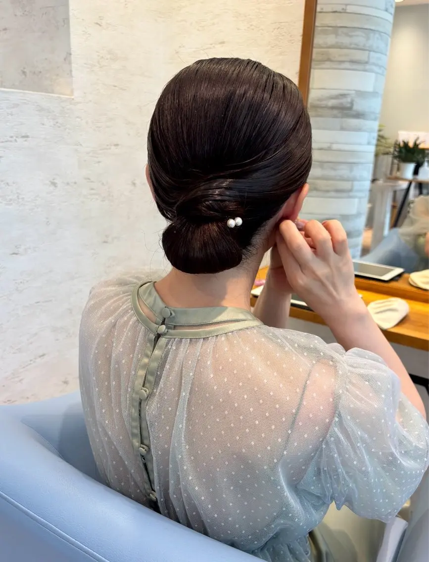 ヘアアレンジ ヘアセット メンズカットパーマ/ ヘアセット🎀Amiのヘアスタイル
