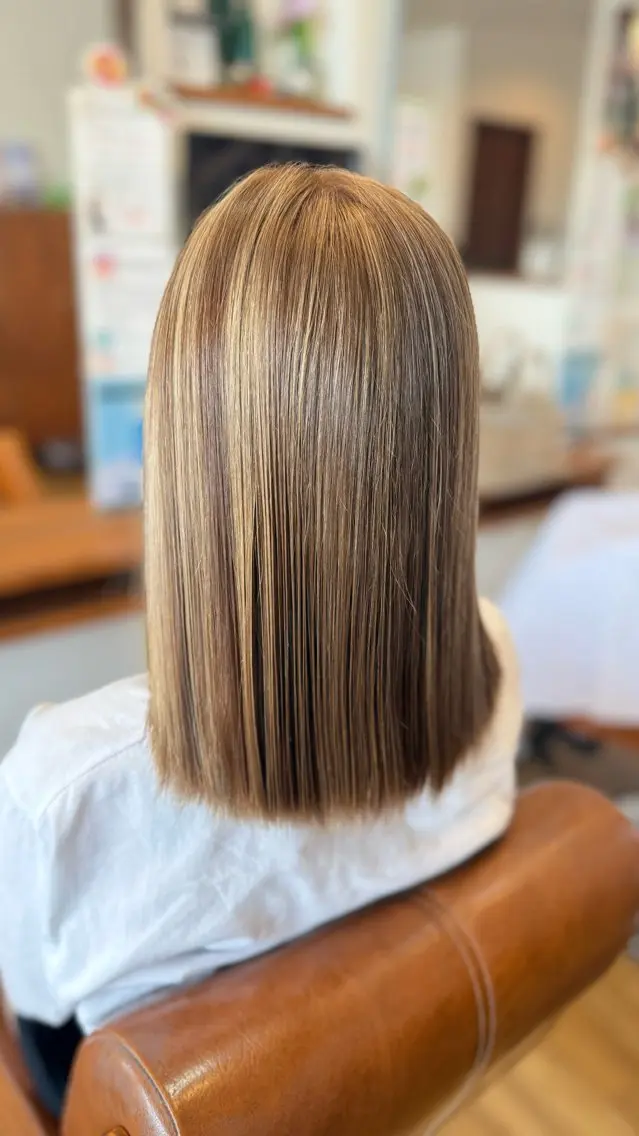 カラー ヘアカラー 心cocoro RISAのヘアスタイル