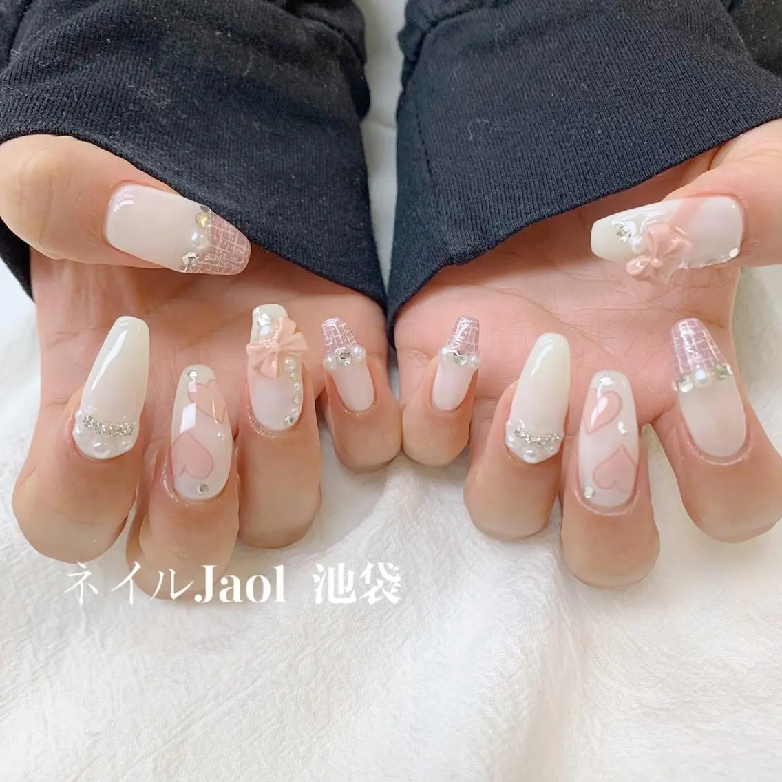 ロング ネイルJaol 池袋のネイルデザイン