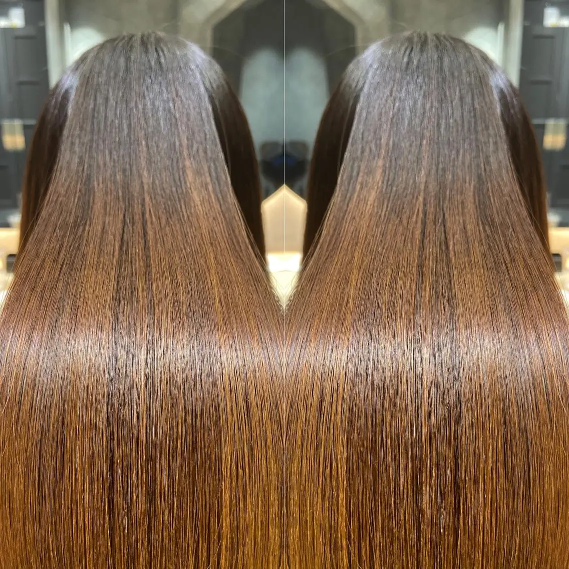 ロング トリートメント 酸熱トリートメント ツバサ 髪質改善のヘアスタイル