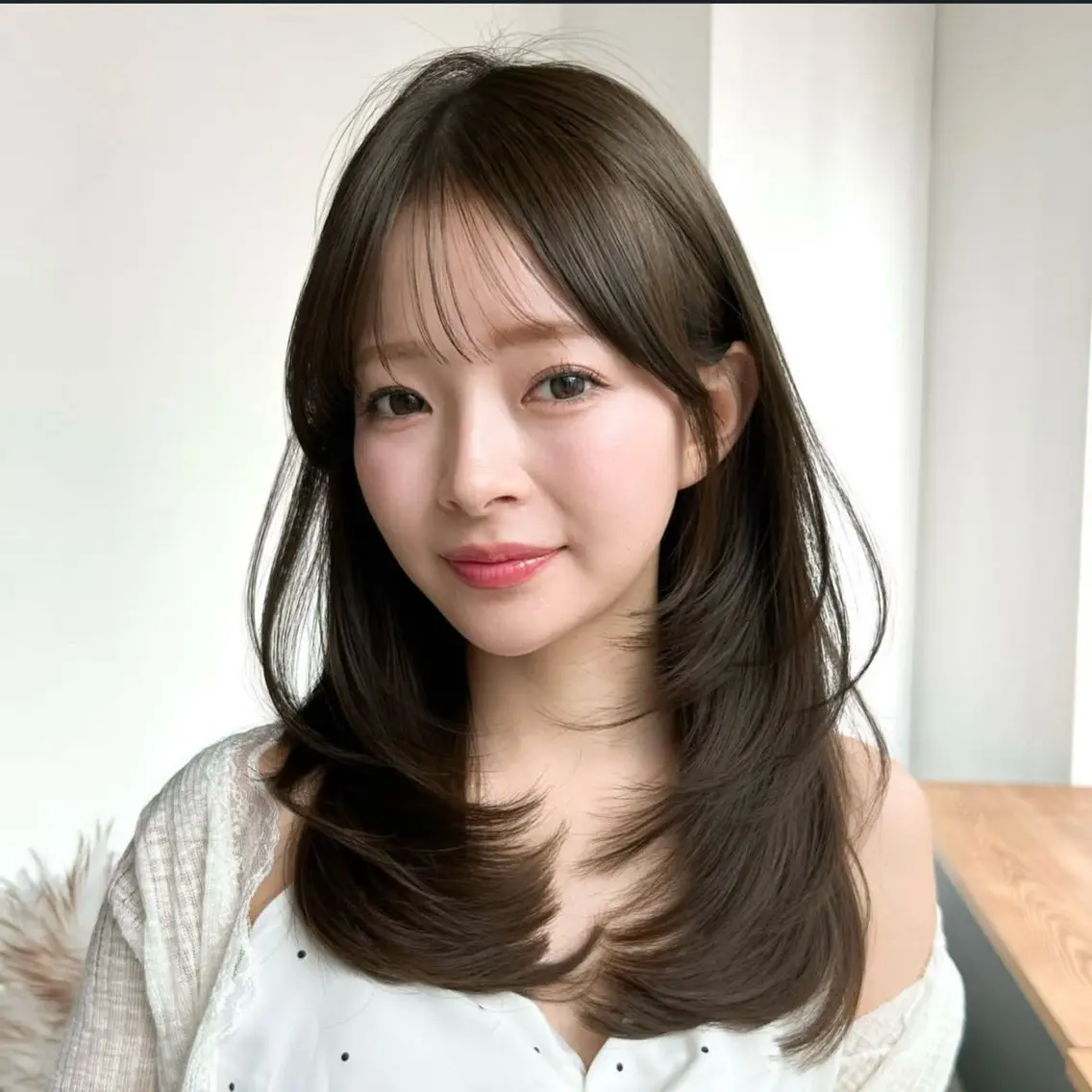 セミロング 池袋レイヤーカット 特化🔥YUUKIのヘアスタイル