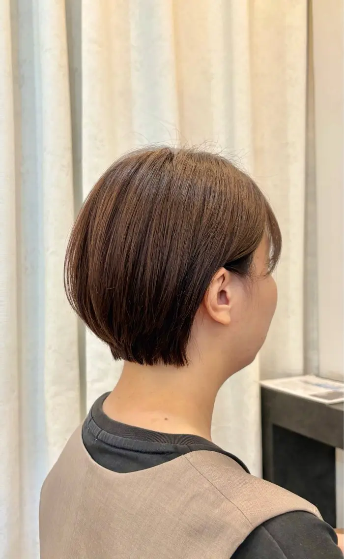 ショート ショートヘア 小松 寧々のヘアスタイル