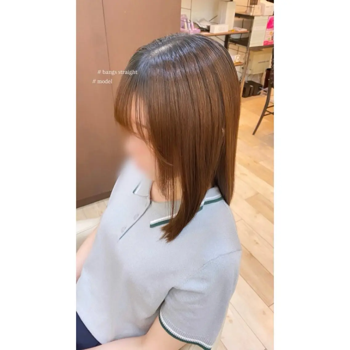 ミディアム ミルクティーベージュ /cinq/ユキ❄️のヘアスタイル