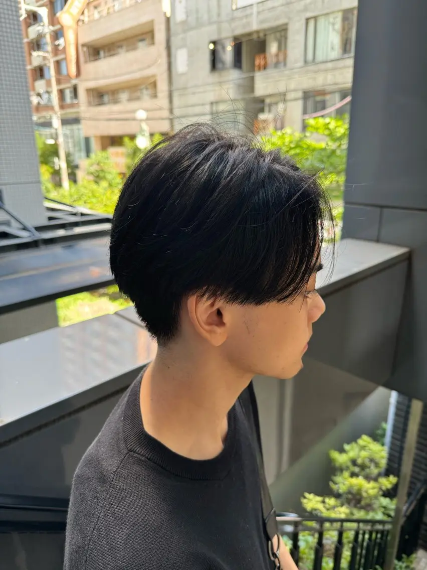メンズ カット ヘアカラー トリートメント 河野 悠のヘアスタイル