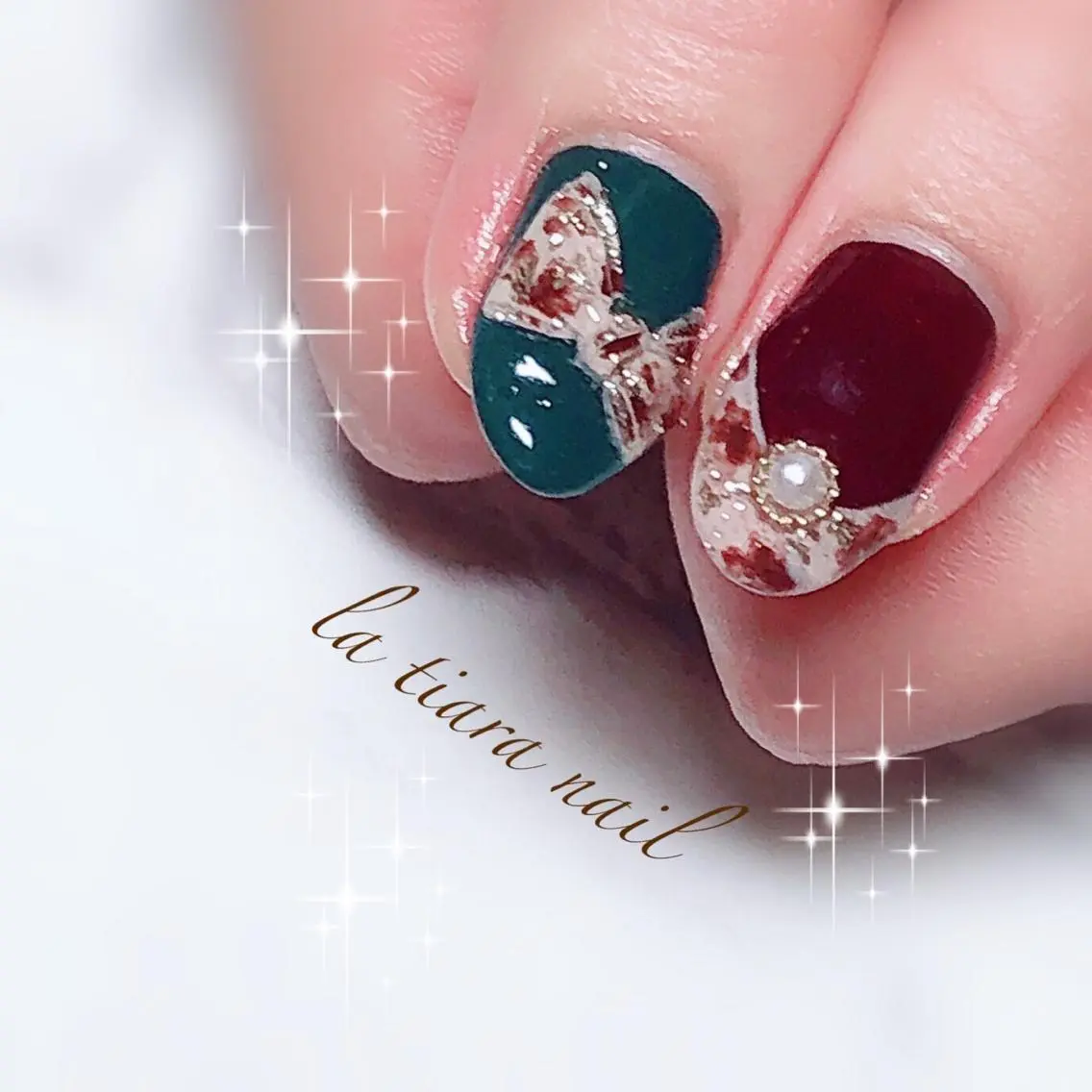 ネイル ハンドネイル Blue bird  nailのネイルデザイン