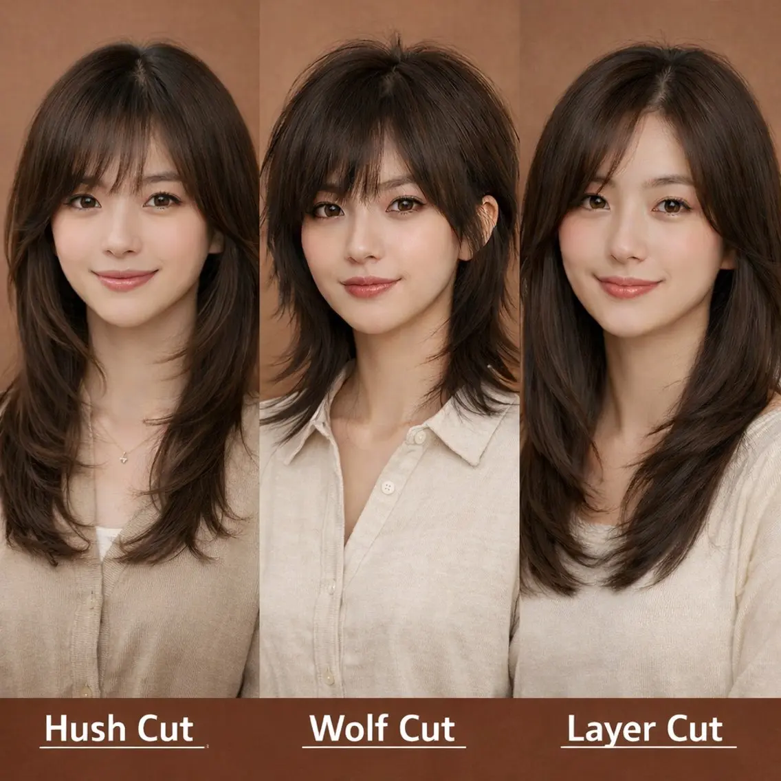 セミロング 長井 徹行のヘアスタイル