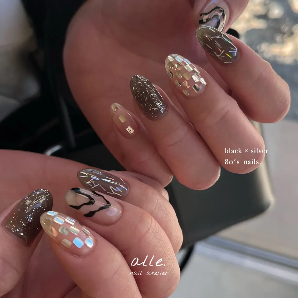 ネイル ハンドネイル atelier alle.のネイルデザイン