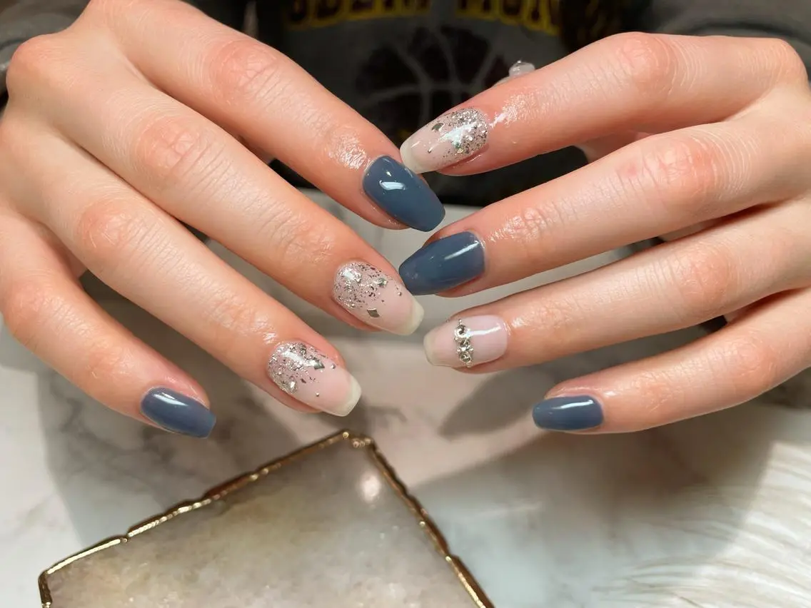 ネイル アートネイル 韓国ネイル ハンドネイル Aing nail 澤瀬のネイルデザイン