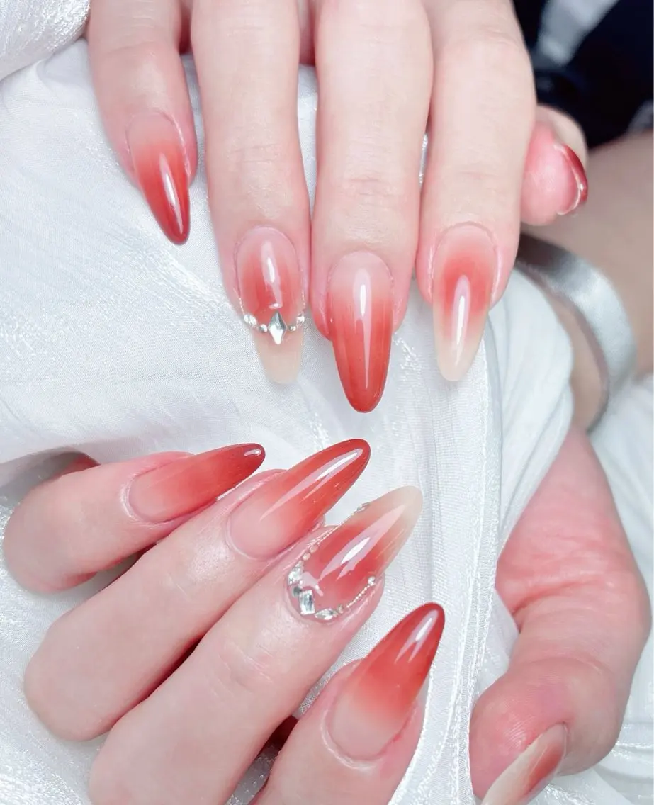 ネイル ハンドネイル M🌷nail 長さだし専門店のネイルデザイン