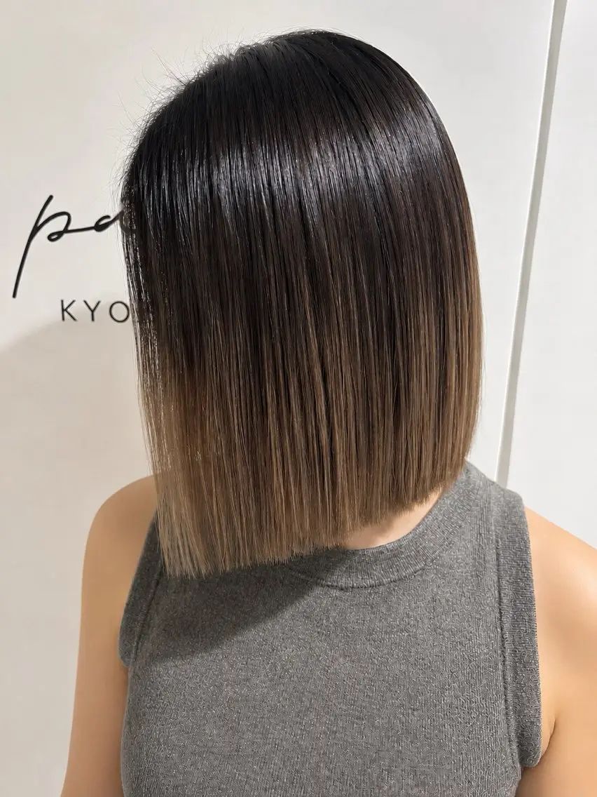 ショート カット ボブ特化・縮毛矯正/ 上原麗咲希のヘアスタイル