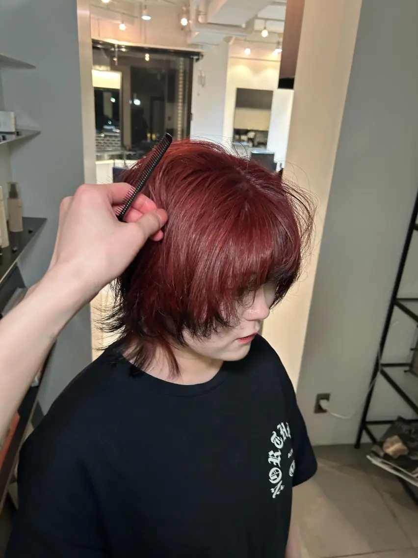 ショート カラー ヘアカラー ダブルカラー/ 艶カラー／こうきのヘアスタイル