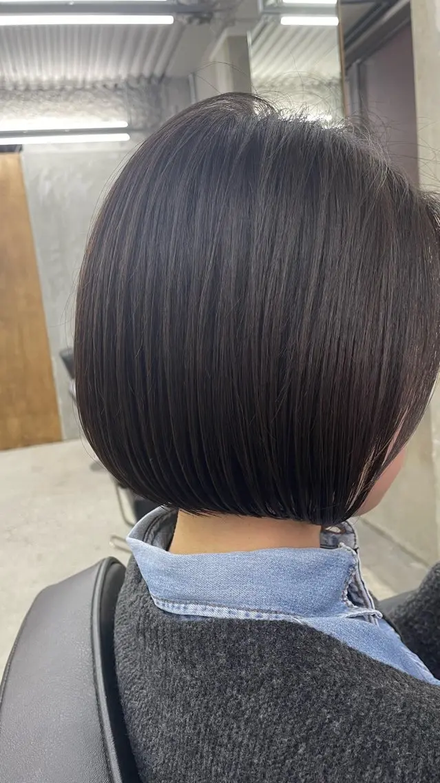 ショート 【透明感ツヤカラー】 三浦寛之のヘアスタイル