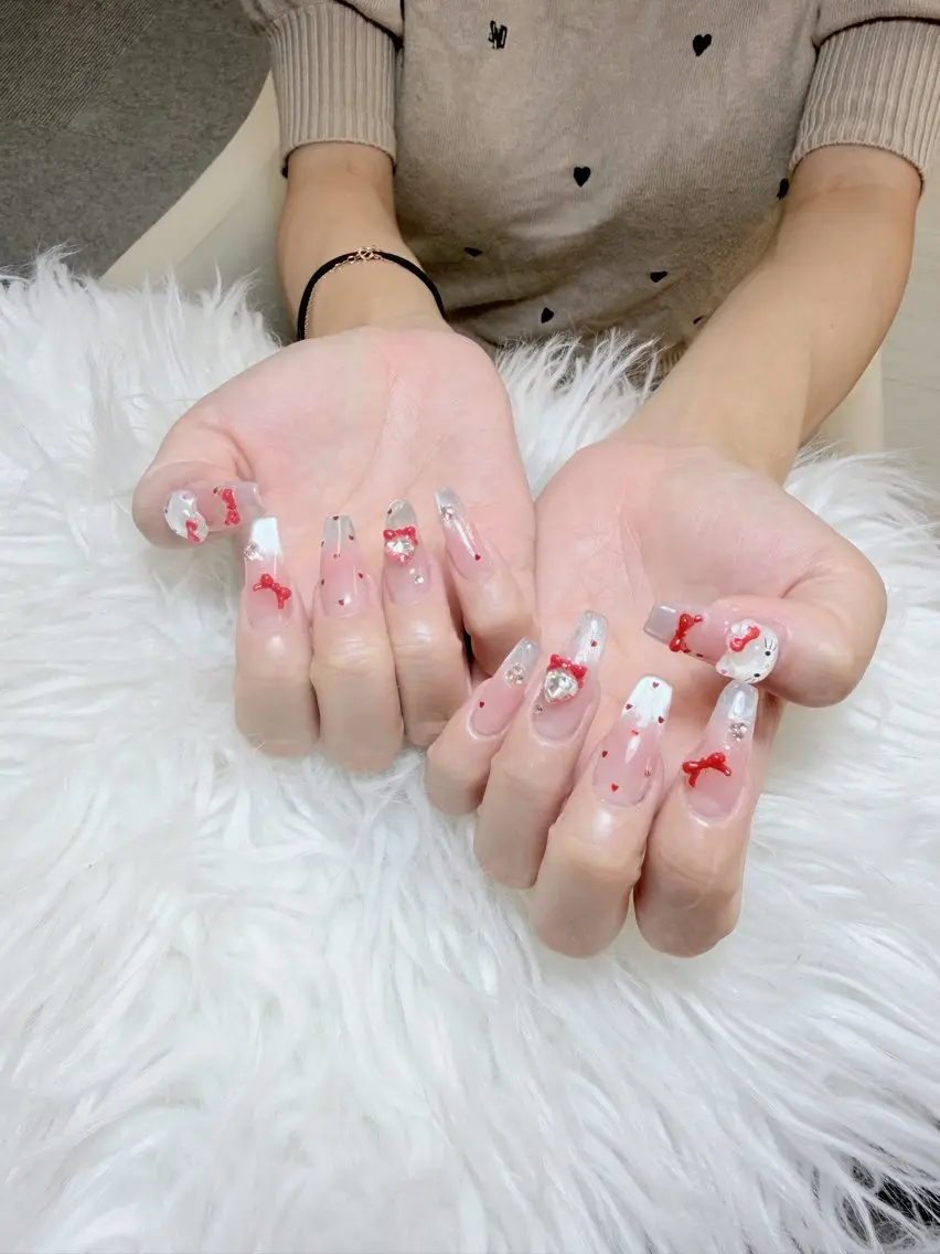 ネイル Anh ゴテゴテネイルのネイルデザイン