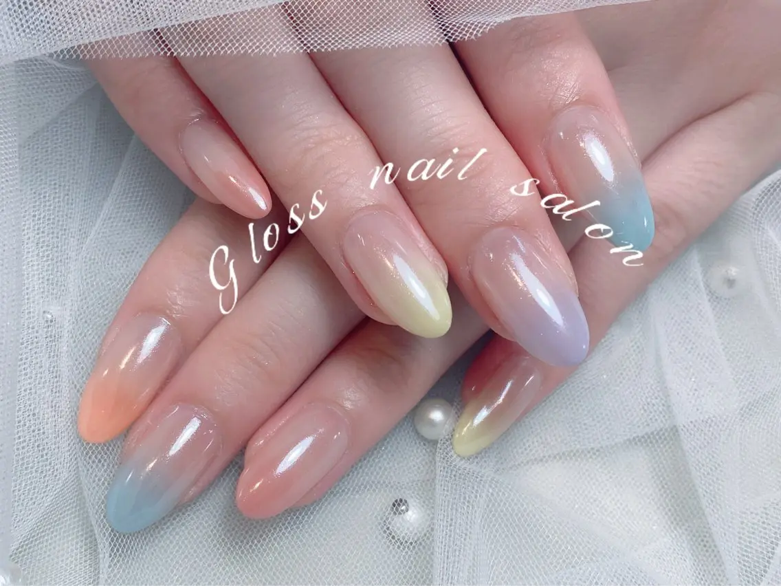 ネイル Yuna✨ Gloss nailのネイルデザイン