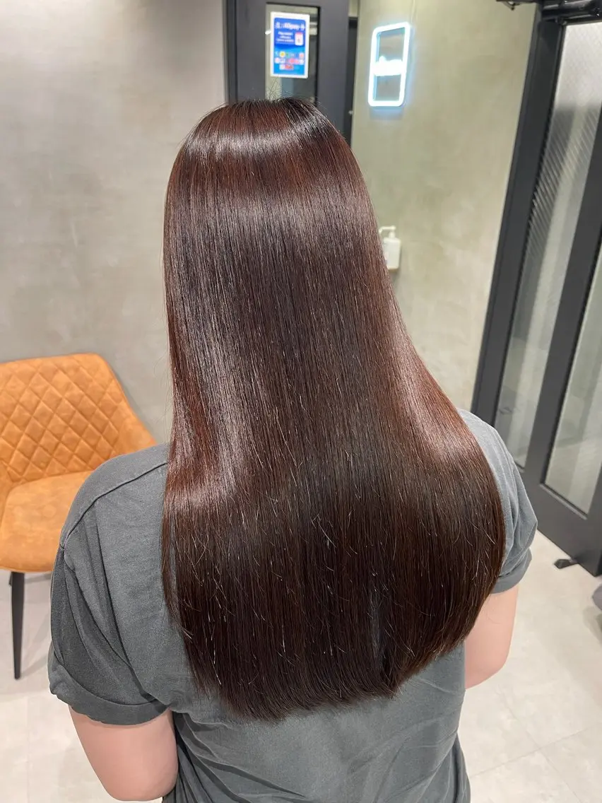 ロング カラー ヘアカラー トリートメント 透明感カラー💎 アレンジ🩰Rimiのヘアスタイル