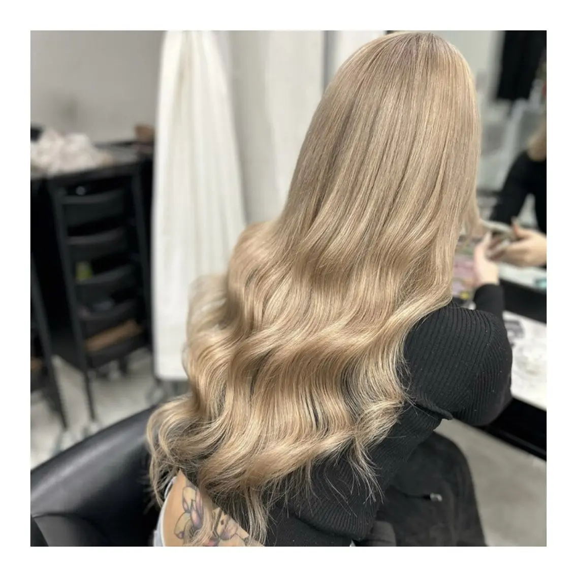 カラー ベージュカラー ブリーチ 渋谷/カラー MOCAのヘアスタイル