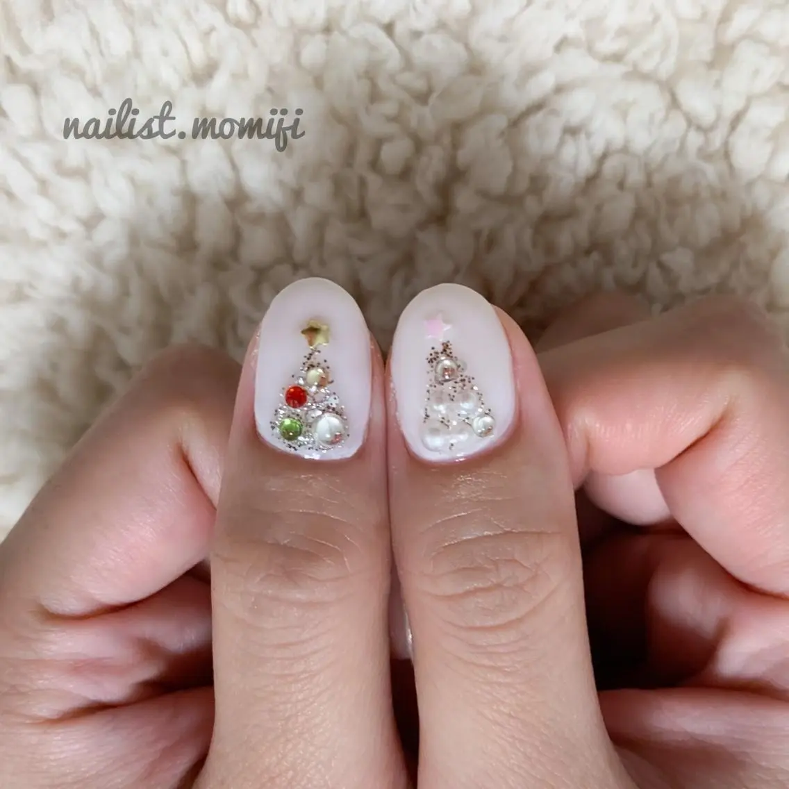 ネイル ストーンネイル nailist_ momijiのネイルデザイン