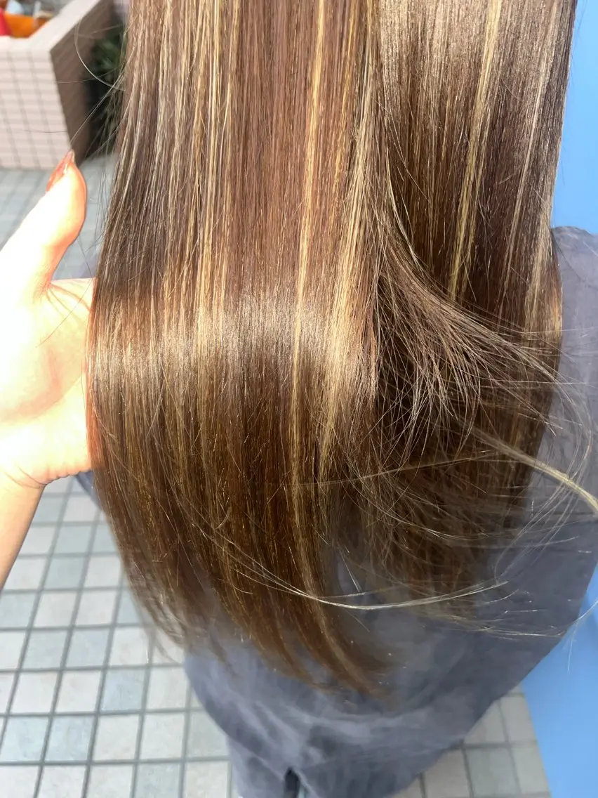 ロング 加藤 あおいのヘアスタイル