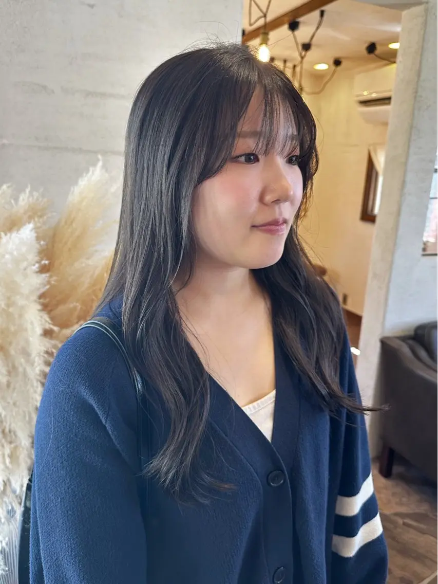 ロング 井上 三沙希のヘアスタイル
