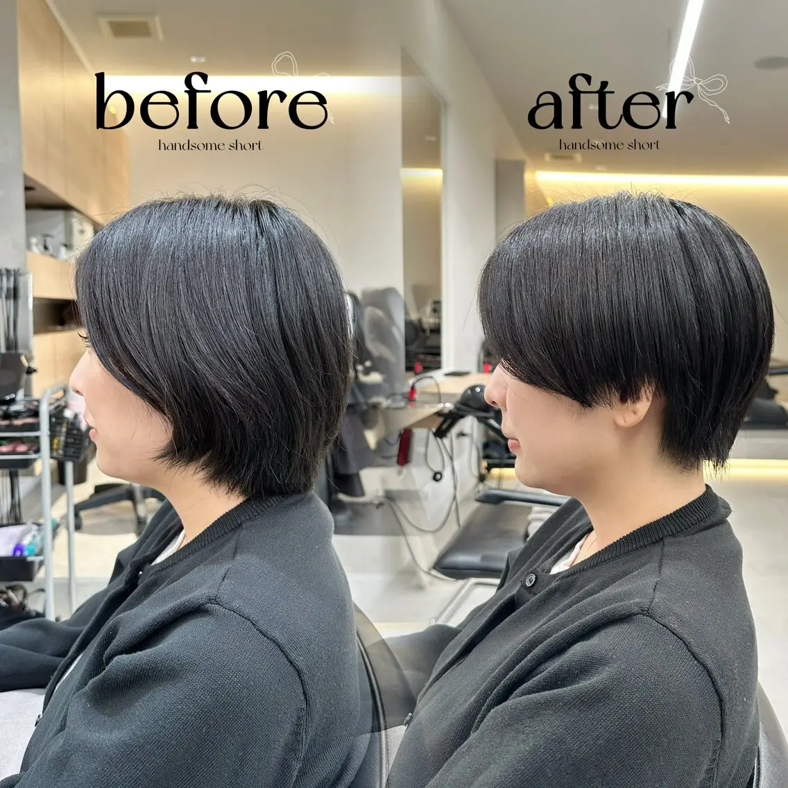ショート ハンサムショート ショートヘア あいこ/ハンサムショ ート無料/蔵前🌷のヘアスタイル