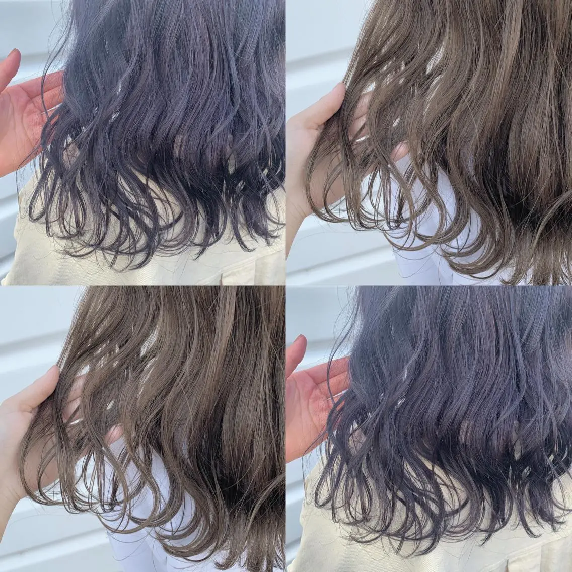 ロング ヘアカラー 袴田 伊代のヘアスタイル